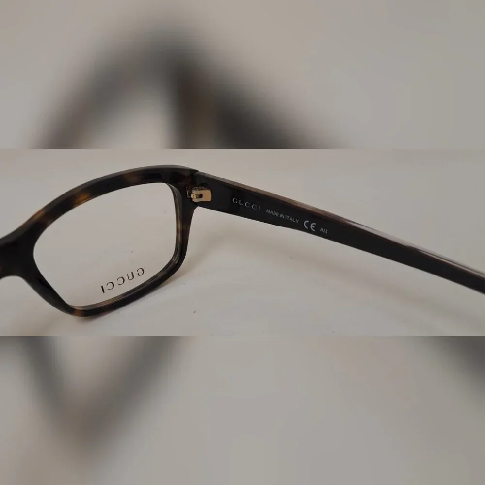 NWT Gucci Women's Eyeglasses Glasses Frames Dark Havana Italy GG 3205  53-16-140